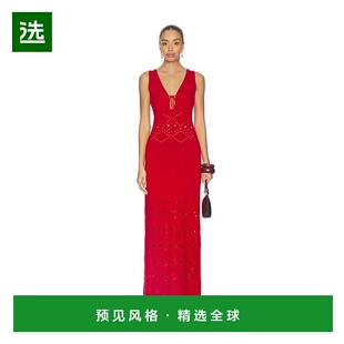 1h可退 香港直邮Seven Wonders 女士 Milah V领针织长款连衣裙 SW