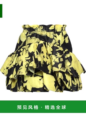 1h可退 香港直邮Kika Vargas 女士 迷你半身裙 black黑色 舒适时