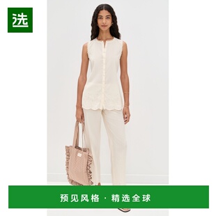 1h可退 香港直邮REFORMATION 女士 Willa 两件式套装 beige米色