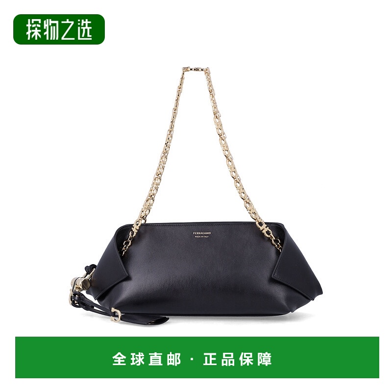 香港直邮Salvatore Ferragamo 菲拉格慕 女士 Ferragamo 折叠小牛