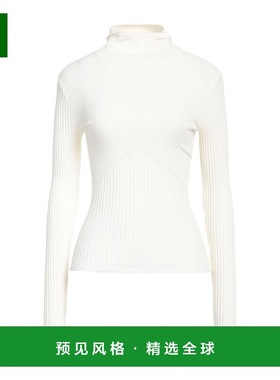 1h可退 香港直邮ANDREĀDAMO 女士 高领上衣 white白色 舒适时尚
