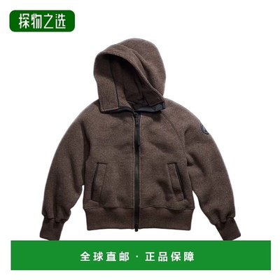 香港直邮Canada Goose Chilliwack 飞行员夹克 7102WB羊毛连帽