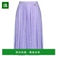 香港直邮Elisabetta Franchi 女士 1h可退 中长半身裙 purple紫色