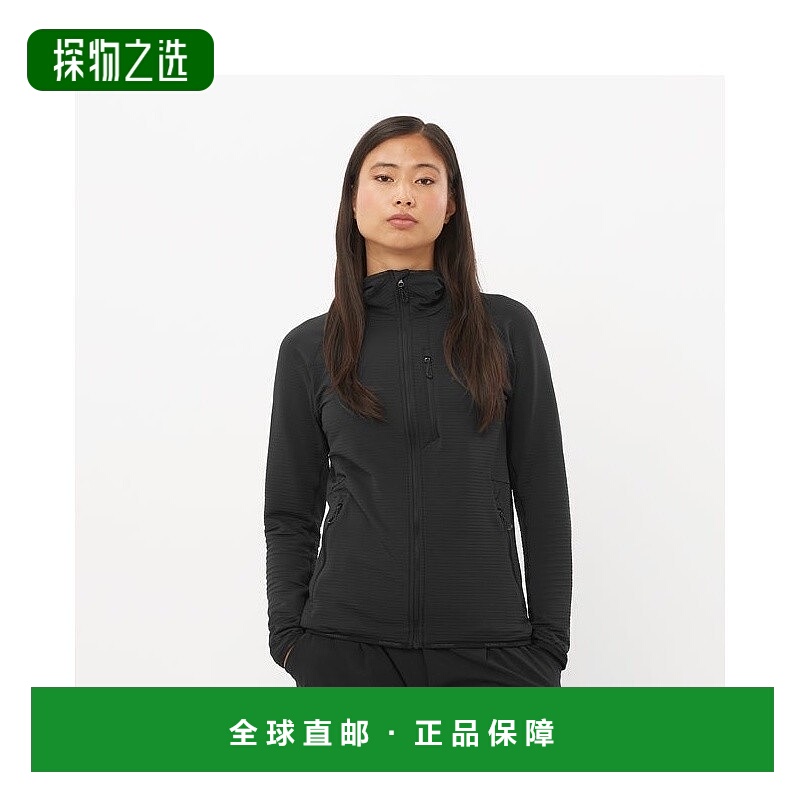 欧洲直邮Salomon萨洛蒙 ESSENTIAL LIGHTWARM系列女士深黑色