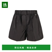 香港直邮PRADA 黑色 SS2026 女士短裤 22H941SOOO1WQ9F0Q1I