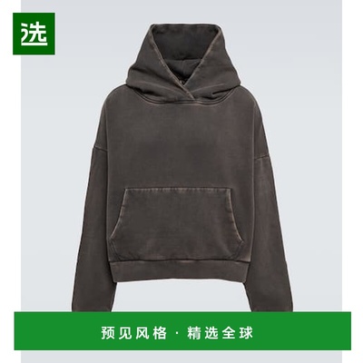 1h可退 香港直邮Entire Studios 男士 Heavy 带帽漂白棉质连帽衫