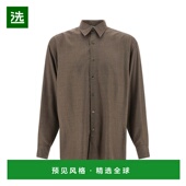 男士 Ultra fine 香港直邮AURALEE 天鹅绒羊毛衬衫 A25AS01OSTOPB