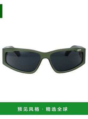 1h可退 香港直邮Off-white 男士 绿色 Kimball 太阳镜 OERI118S24