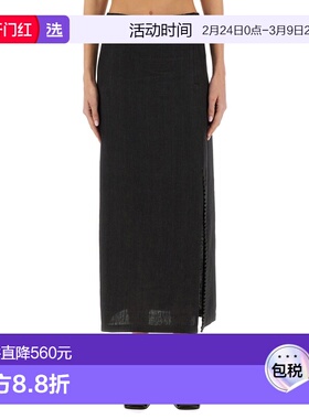 1h可退 香港直邮Alysi 女士 半身裙 105013P5242CB grey灰色 舒适