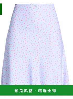 1h可退 香港直邮Danielle Guizio 女士 迷你半身裙 purple紫色 舒