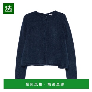 香港直邮LOEWE 罗意威 女士 蓝色毛线衫 S540Y16K91羊毛短款毛衣