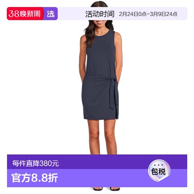 1h可退 香港直邮beyond yoga 女士 Meet Up 迷你连衣裙 blue蓝色