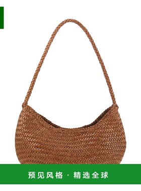 香港直邮DRAGON DIFFUSION 女士 NOVA LUNA 编织皮革包包 8020TAN