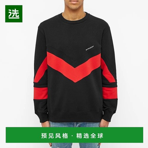 香港直邮Givenchy logo条纹卫衣 BMJ05330AF长袖