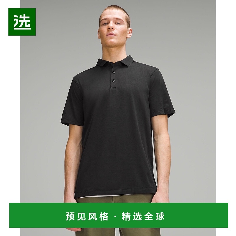 1h可退 欧洲直邮LULULEMON露露乐檬 Evolution短袖Polo衫高尔夫