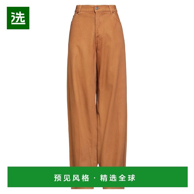 1h可退 香港直邮Haikure 女士 牛仔长裤 brown棕色 舒适时尚,女装/女士精品,牛仔裤,淘宝优惠券,粉丝福利购,淘宝优惠卷