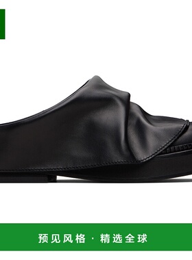 香港直邮The Attico 女士 黑色 Mini Robin Sabot Slip-on 穆勒鞋