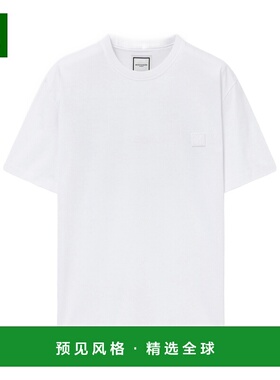 香港直邮WOOYOUNGMI 男士T恤 AW2025 W253TS06701W白色短袖