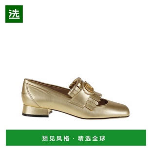 华伦天奴单鞋 女鞋 WS0LJ3KDR VLogo标识乐福鞋 香港直邮Valentino