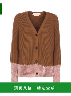 1h可退 香港直邮Marni 玛尼 女士 羊毛开衫 CDMD0429Q0UFH553长袖