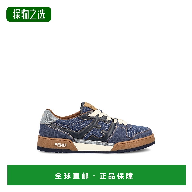 1h可退 香港直邮Fendi 芬迪 男士 Match 运动鞋 7E1495AU2N男鞋