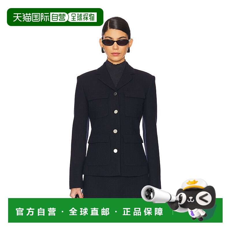 1h可退 香港直邮THEORY 希尔瑞 女士 长袖军装风夹克 O1005105