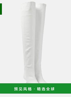 1h可退 香港直邮The Attico 女士 Cheope 皮质过膝靴子 white白色