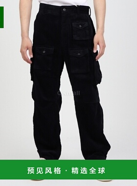 韩国直邮Engineered Garments FA系列暗海军蓝色棉质工装裤 2023