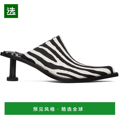 1h可退 【美国直邮】SIMONMILLER|黑色 & 白色 Bandi 穆勒鞋