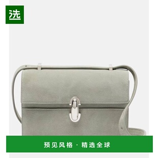 1h可退 香港直邮SAVETTE 女士 Symmetry 19 迷你绒面革肩包