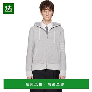 汤姆·布朗 Browne 男士 灰色 Str 1h可退 Textured 香港直邮Thom