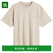 香港直邮CARHARTT and WIP 1h可退 男士 MAIN Polos T恤浅褐色T恤
