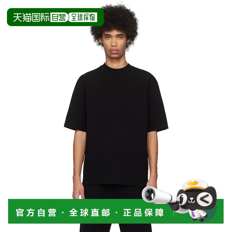 1h可退 香港直邮Mackage 男士 黑色 Abram T 恤 ABRAM black黑色