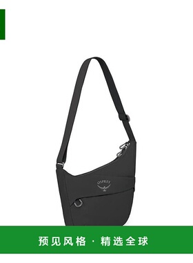 欧洲直邮Osprey Daylite Crossbody Pouch男女黑色涤纶日常斜