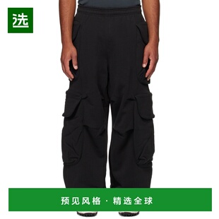 1h可退 香港直邮Entire Studios 男士 黑色 Heavy Gocar 工装裤 E