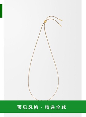 1h可退 欧洲直邮LOEWE/罗意威 女士金色/黑色纯银/珐琅吊坠新款