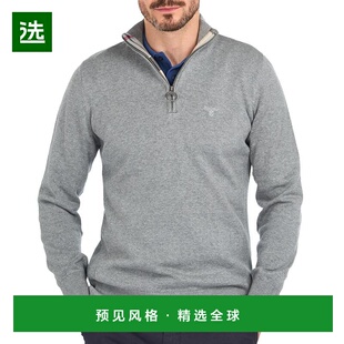 1h可退 【美国直邮】Barbour Cotton Half Zip 男士针织衫 100 纯