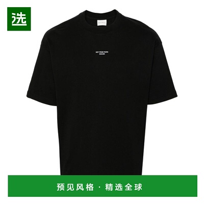 香港直邮Drole De Monsieur 男士T恤 PERMTS202CO00202BL