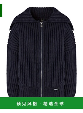 香港直邮PINKO 女士夹克 105637A2TQG83 SS2026 蓝色 Wide-Rib Ca