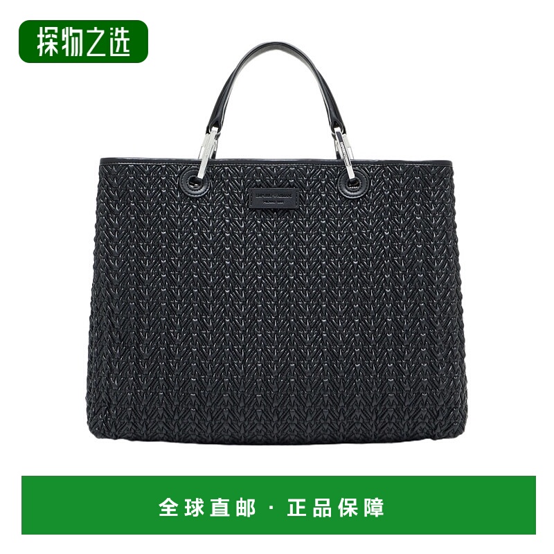 香港直邮Emporio Armani 绗缝效果中号 MYEA 单肩包 EW000360AF18