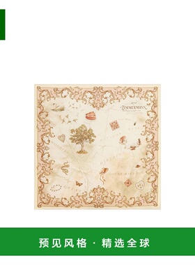 香港直邮Zimmermann 印花丝绸方巾 1051XF25A1