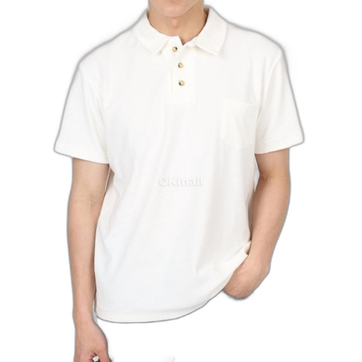 韩国直邮HOWLIN' Dream Color Mr. Short Sleeve Pique Stand Col