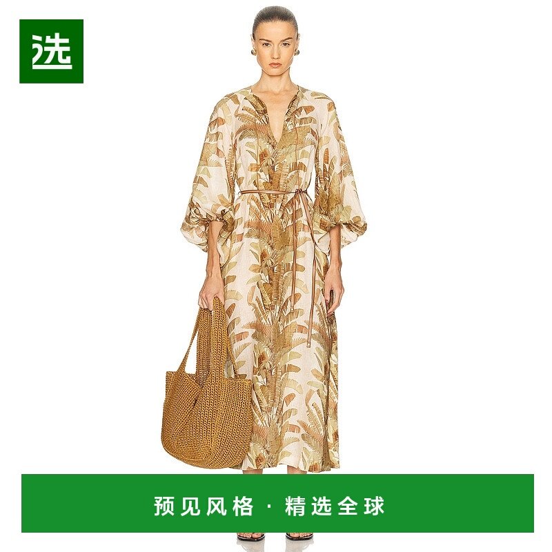 1h可退 香港直邮ZIMMERMANN 女士 Ascension 中长连衣裙 3709DSS2,女装/女士精品,连衣裙,淘宝优惠券,粉丝福利购,淘宝优惠卷