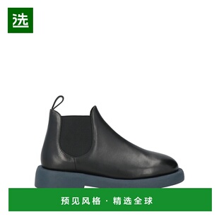1h可退 香港直邮marsell 男士 脚踝靴 black黑色 舒适时尚