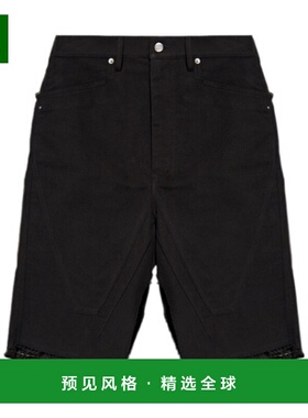 香港直邮Rick Owens 腰带环短裤 RU02D6345TB