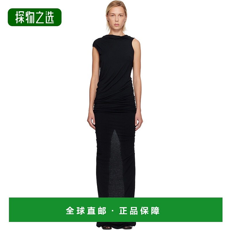 香港直邮rick owens 瑞克·欧文斯 女士 黑色 Concordians Eva 连
