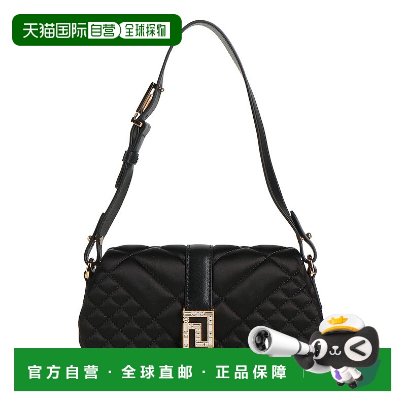 1h可退 香港直邮Versace 范思哲 女士 手袋 black黑色 舒适时尚