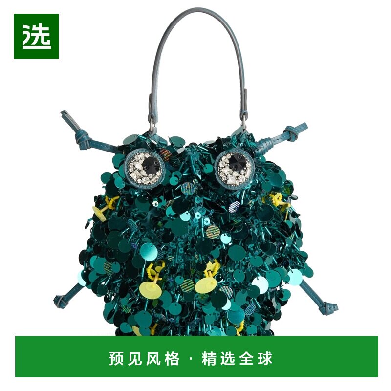 香港直邮ANYA HINDMARCH 女士斜挎包 204453DARKTEAL SS2026