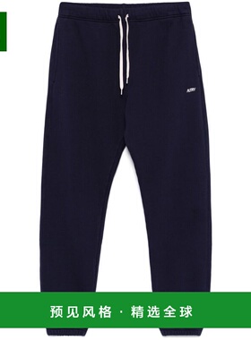 香港直邮AUTRY 男士运动裤 SPPM003B SS2026 蓝色 抽绳运动裤
