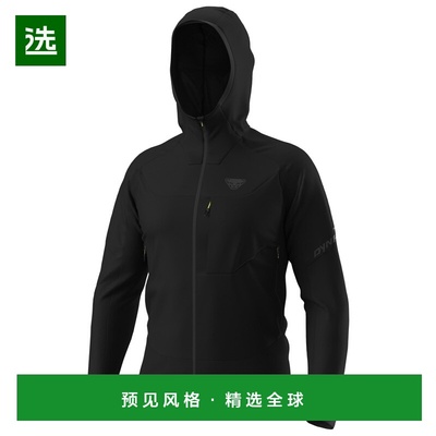 香港直邮DYNAFIT 男士户外冲锋衣 0045801BLACKOUT CO 黑色